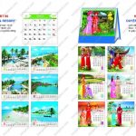 in lịch tết đẹp