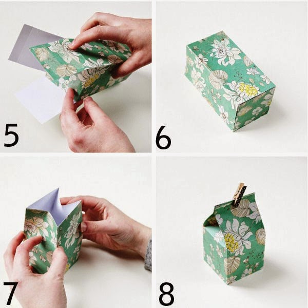 hướng dẫn làm túi đựng kẹo bằng giấy tại nhà