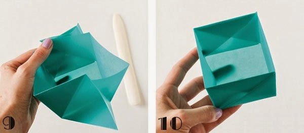  làm hộp đựng kẹo bằng giấy tại nhà
